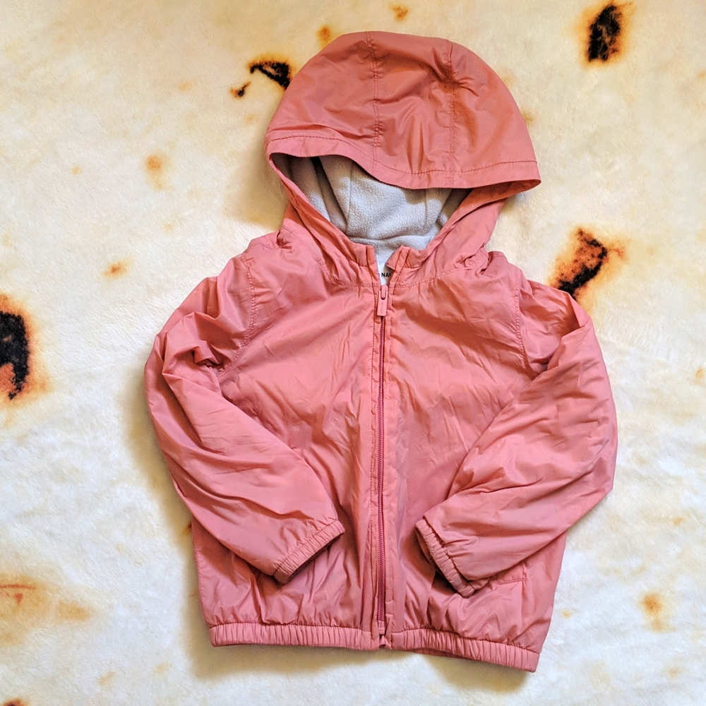 Old Navy 5t Lined Windbreaker, Soft Pink